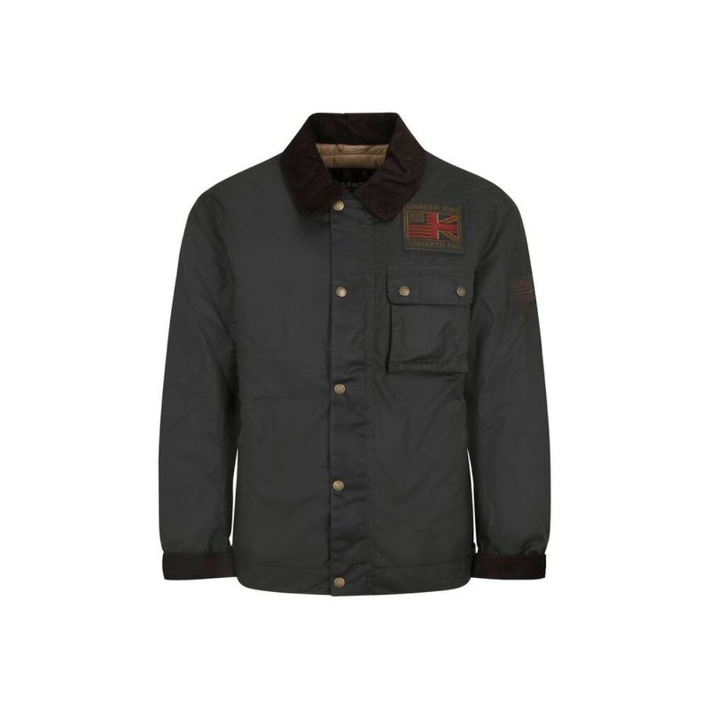 Barbour International Bicolor Cotton Full-Length Men's Jacket